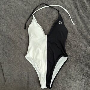 Salty Savage spliced one-piece swimsuit— LIKE NEW
